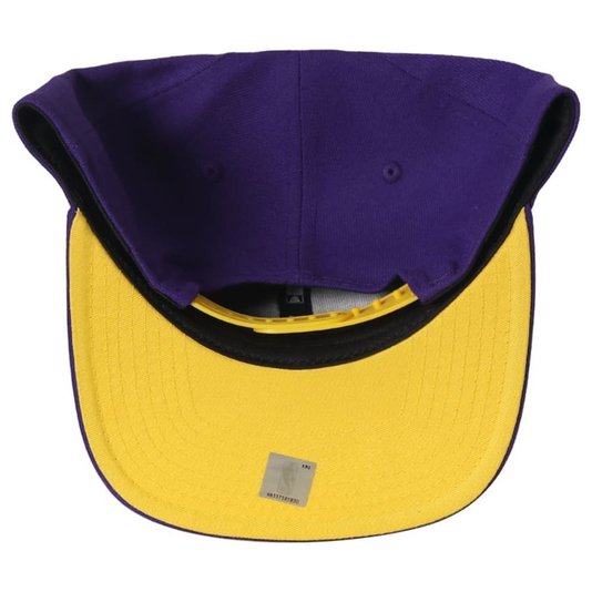 Boné New Era 9fifty Nba Los Angeles Lakers Core Roxo/Amarelo