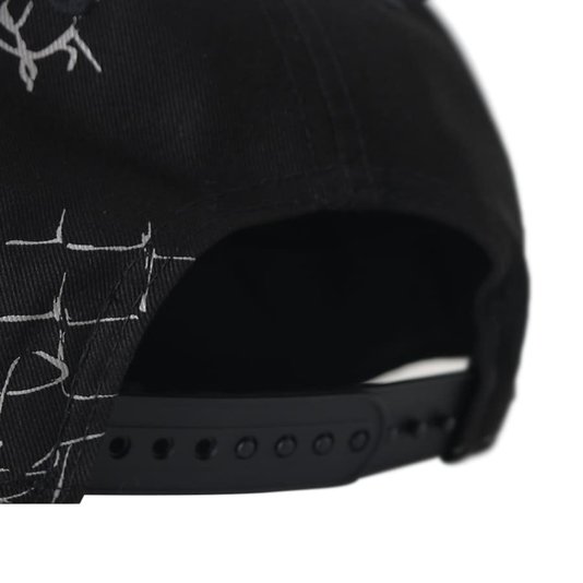Boné New Era 9fifty New York Yankees Fence Preto/Branco