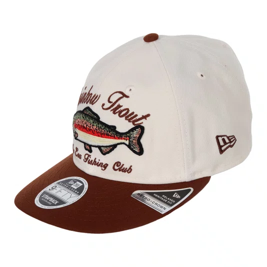 Boné New Era 9fifty Retro Crown Branded Bege/Marrom