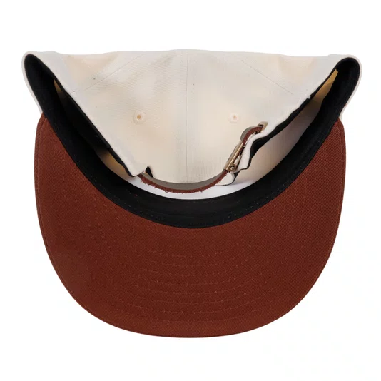 Boné New Era 9fifty Retro Crown Branded Bege/Marrom