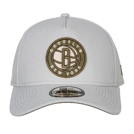 Boné New Era 9forty A-Frame Brooklyn Nets Nba Cinza