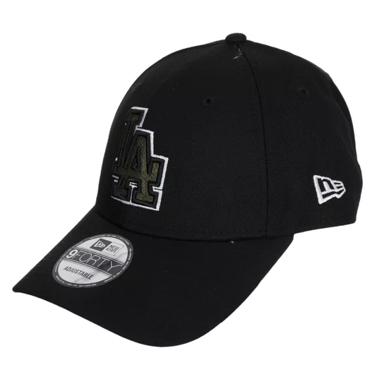 Boné New Era 9Forty A-Frame Los Angeles Dodgers Preto/Verde