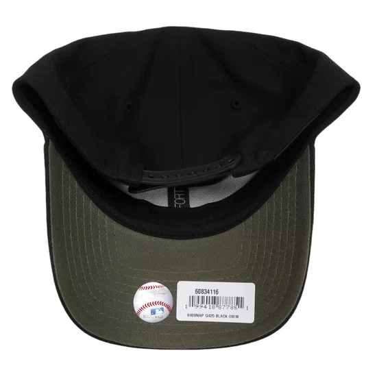 Boné New Era 9Forty A-Frame Los Angeles Dodgers Preto/Verde