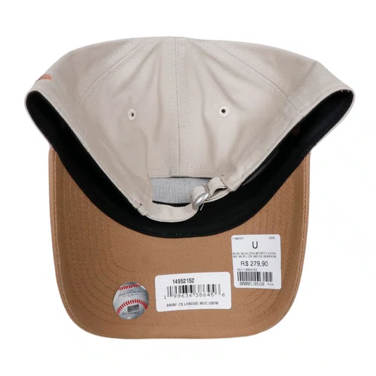 Boné New Era 9forty A-Frame Mlb Los Angeles Dodgers Bege/Marrom