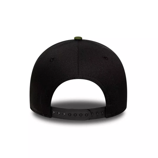 Boné New Era 9forty A-Frame New Era Booking Program Preto/Verde