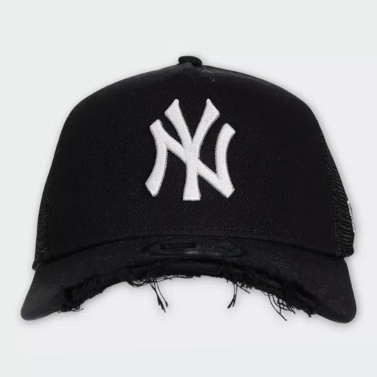 Boné New Era 9forty A-Frame Trucker Sn Mlb Preto