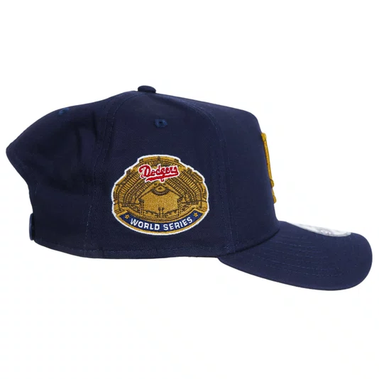 Boné New Era 9Forty Los Angeles Dodgers World Series Azul Marinho