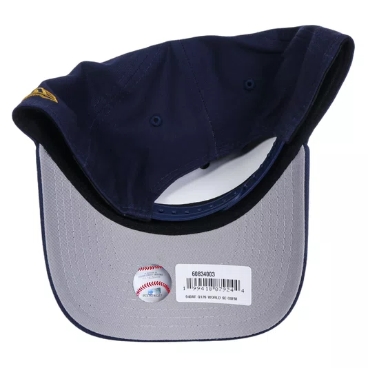 Boné New Era 9Forty Los Angeles Dodgers World Series Azul Marinho
