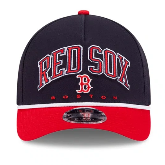 Boné New Era 9forty M-Crown A-Frame Boston Red Sox Mlb Azul Marinho