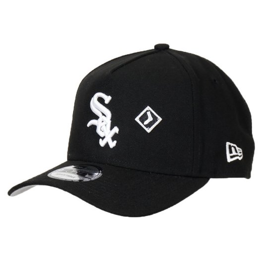 Boné New Era 9Forty Mlb Collab Kings Chiwhi Preto/Cinza