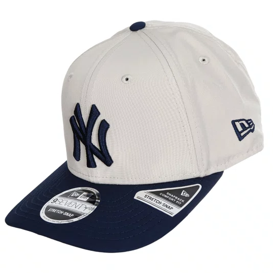 Boné New Era 9Seventy Neyyan Prolite Bege/Azul Marinho