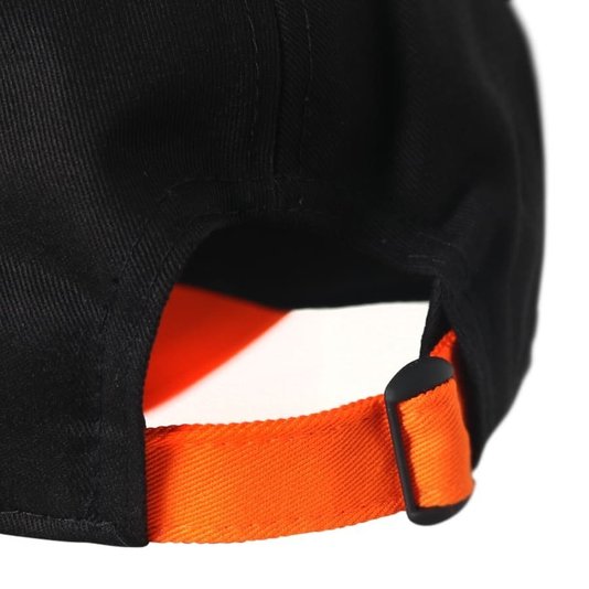 Boné New Era 9twenty Flag Frontal Juvenil Preto/Laranja