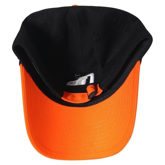 Boné New Era 9twenty Flag Frontal Juvenil Preto/Laranja