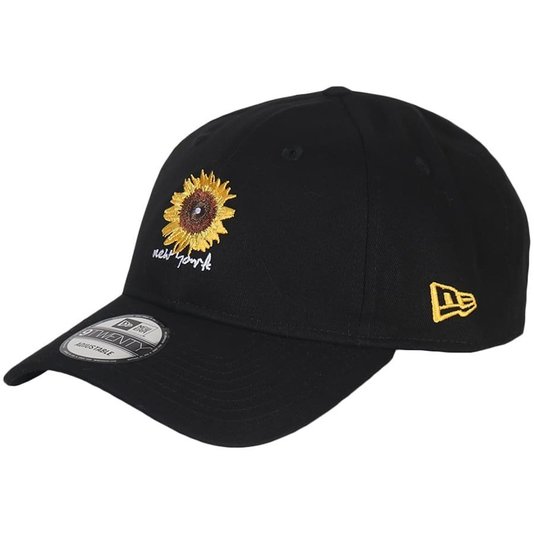 Boné New Era 9twenty Strapback Have Fun Sunflower Preto