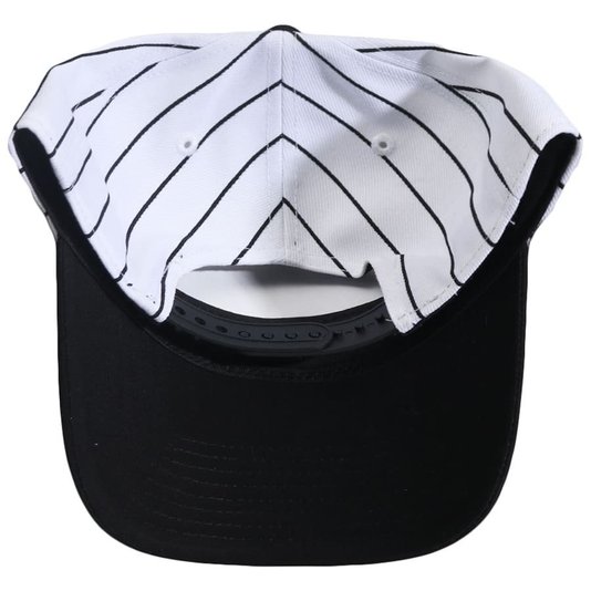 Boné New Era 9twenty Street Black Stripline Branco/Preto