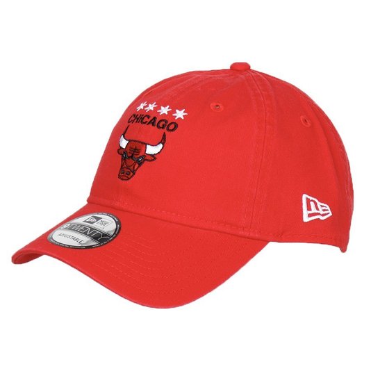 Boné New Era 9Twenty Winter Sports Chicago Bulls Vermelho