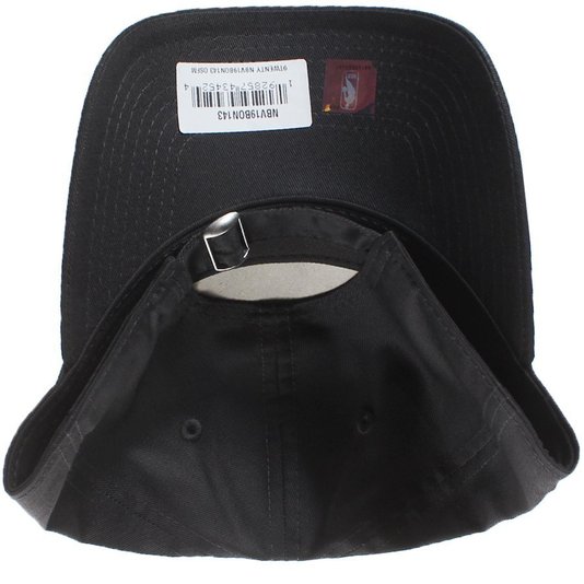 Boné New Era Aba Curva Brooklyn New York Cinza Chumbo