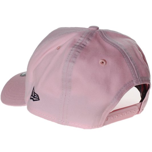 Boné New Era Aba Curva Clássico NY Rosa Claro
