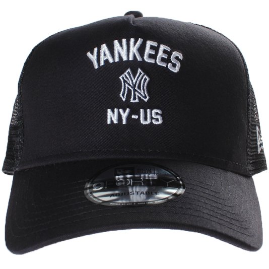 Boné New Era Aba Curva Yankees New York NY - US Azul Marinho