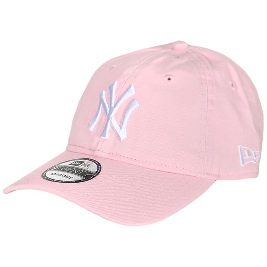 Boné New Era Boné 9twenty New York Yankees Mlb Rosa Claro