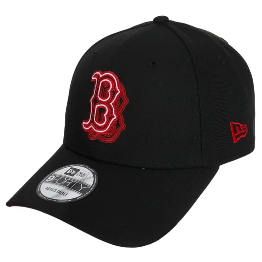 Boné New Era Boston Red Sox Mlb Preto/Vermelho