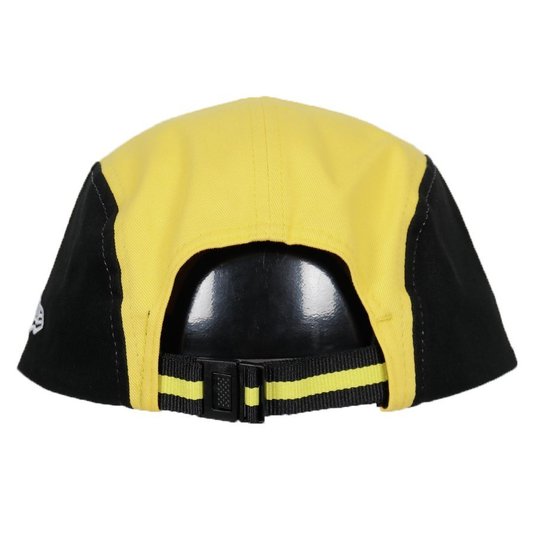Boné New Era Camper Layback Blk Preto/Amarelo/Branco