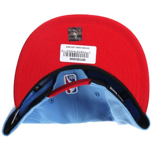 Boné New Era Chicago Bulls 950 Azul/Vermelho