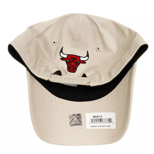 Boné New Era Chicago Bulls Bege