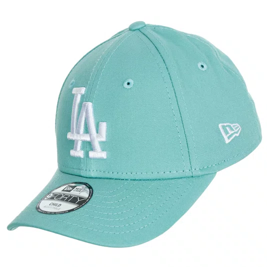 Boné New Era Infantil 9Forty Los Angeles Verde Claro