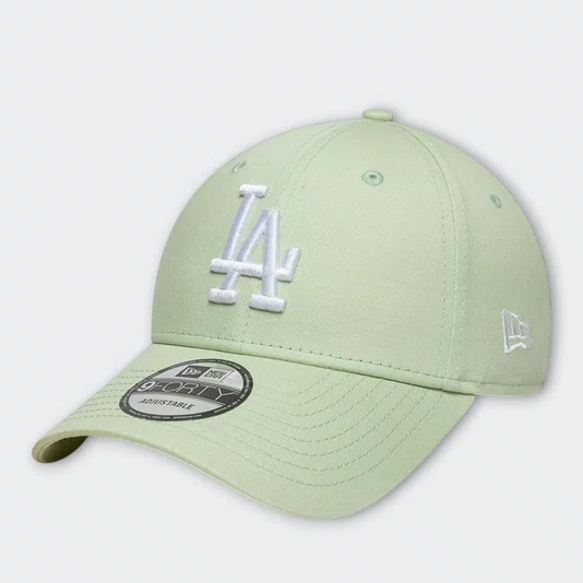 Boné New Era League Essential 9forty Los Angeles Verde Claro