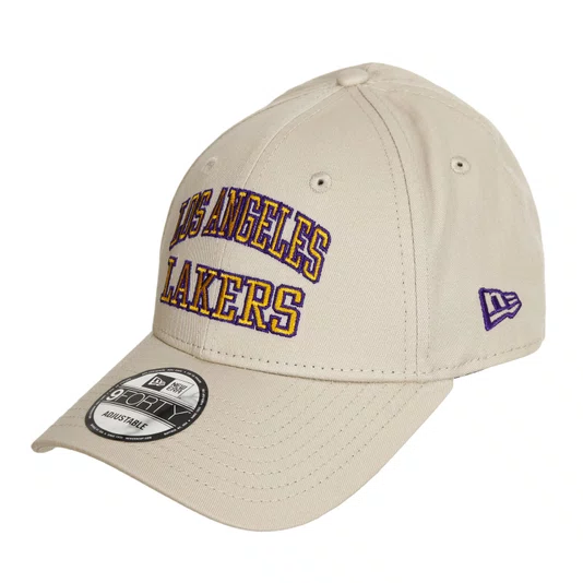 Boné New Era Los Angeles Lakers Bege