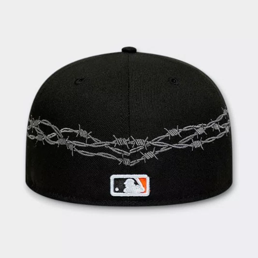 Boné New Era Mlb Icon 59fifty Dettig Preto