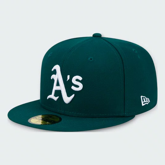 Boné New Era Oakland Athletics Mlb Authentic Collection Verde