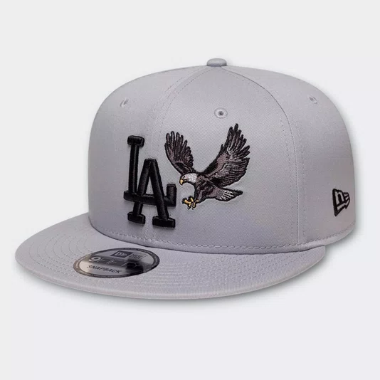 Boné New Era Outdoor Icon 9fifty Los Angeles Dodgers Cinza