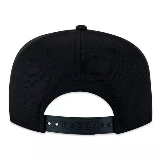 Boné New Era The Golfer Nba Los Angeles Lakers Back To Black Preto
