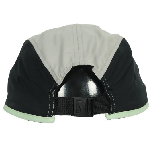 Boné Nike Five Panel Dry Fit Fly Preto/Cinza/Verde
