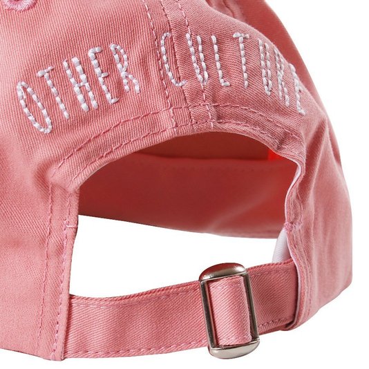 Boné Other Culture Aba Curva Signature Rosa