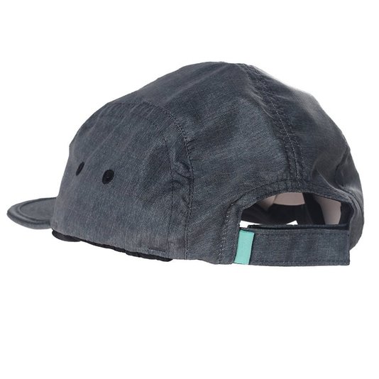 Boné Para Surf Vissla 5 Panel Little Surf Preto/Mescla