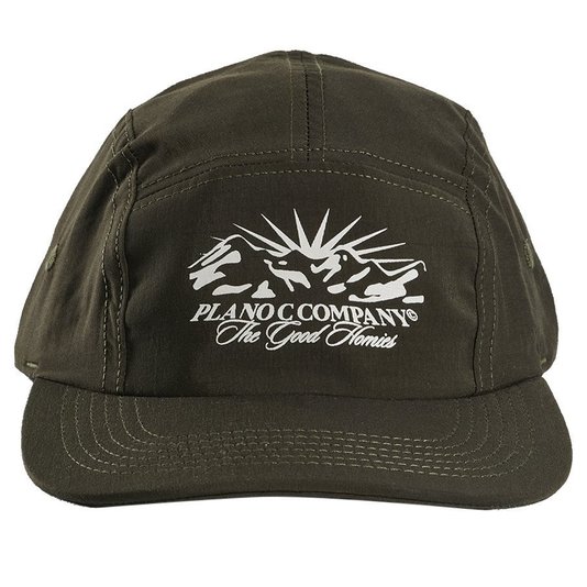 Boné Plano C. Five Panel Verde