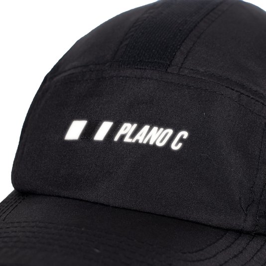 Boné Plano C. Strapback Five Panel Preto
