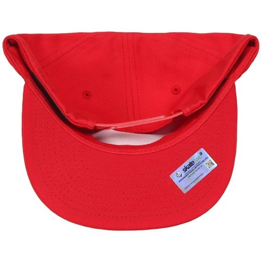 Boné Powell Peralta Oval Dragon Snapback Vermelho