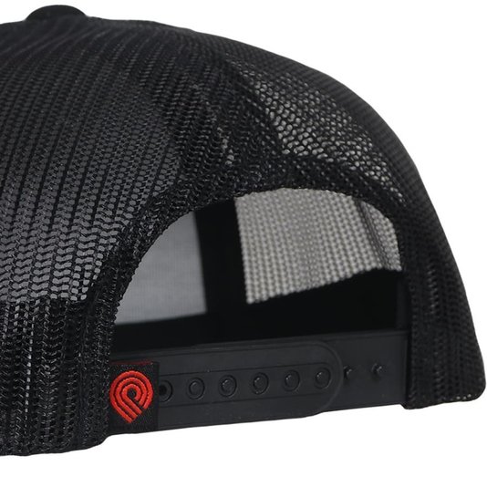 Boné Powell Peralta Skull And Sword Trucker Preto