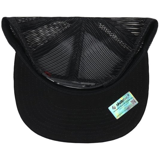 Boné Powell Peralta Skull And Sword Trucker Preto