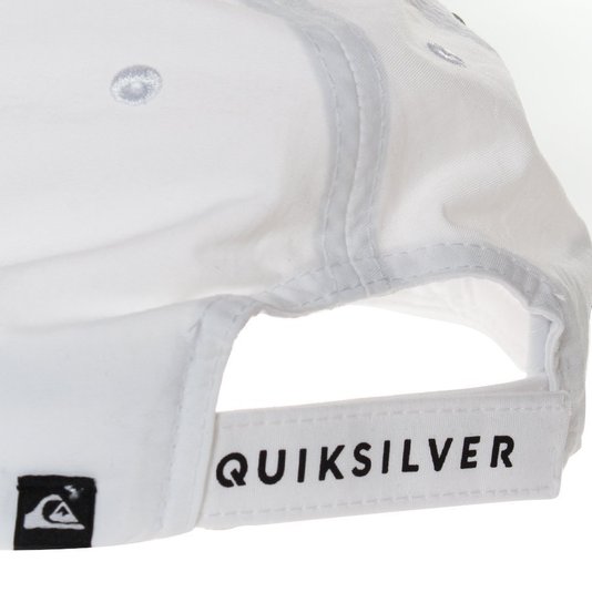 Boné Quiksilver Patch Micro Branco