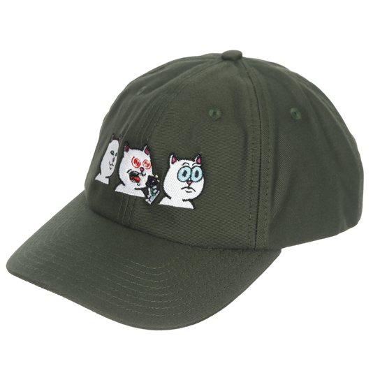 Boné Ripndip Shroom Diet Dad Hat Verde