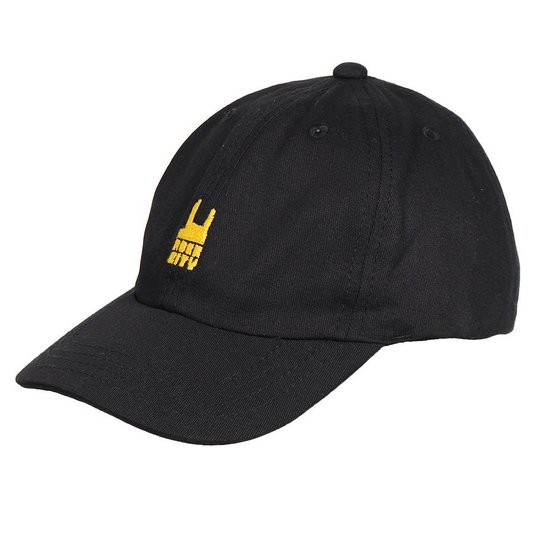 Boné Rock City Logo Dad Hat Preto/Amarelo