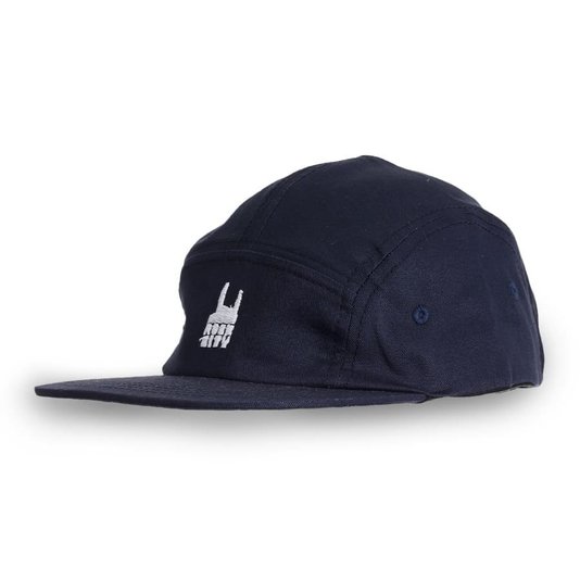 Boné Rock City Logo Five Panel Azul Marinho