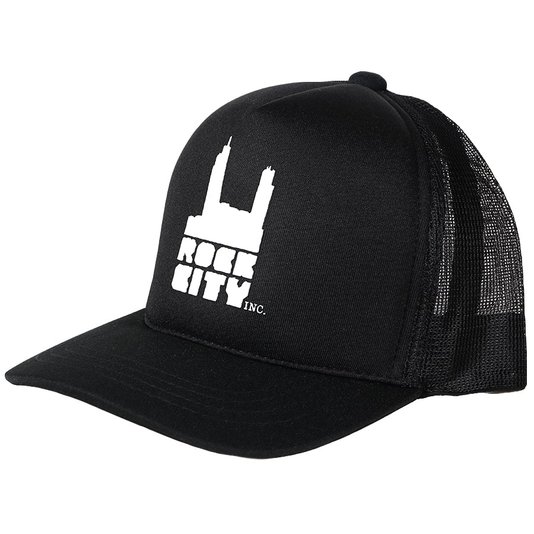 Boné Rock City Logo Tradicional Preto