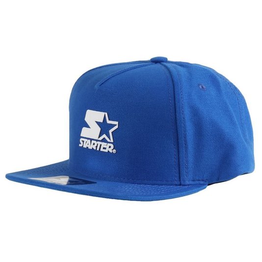 Boné Starter Aba Reta Logo Azul