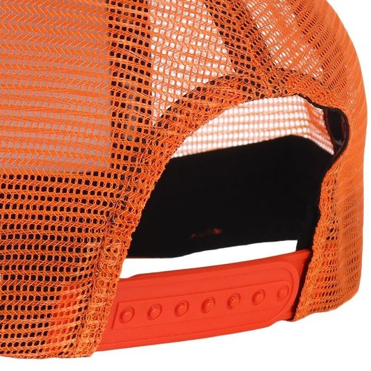 Boné Thrasher Magazine Trucker Skate Goat Laranja